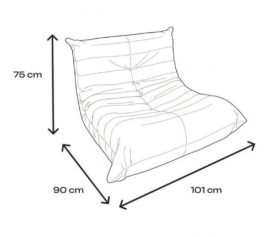 French Single Sofa | McKenzie