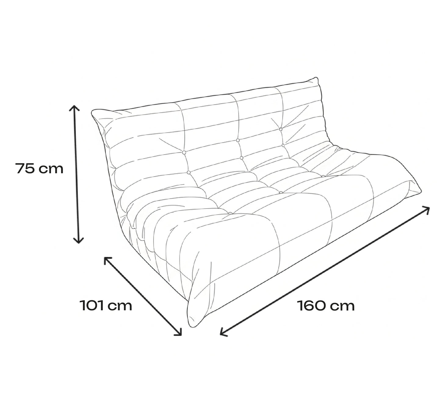Трёхместный диван «Француз» | McKenzie