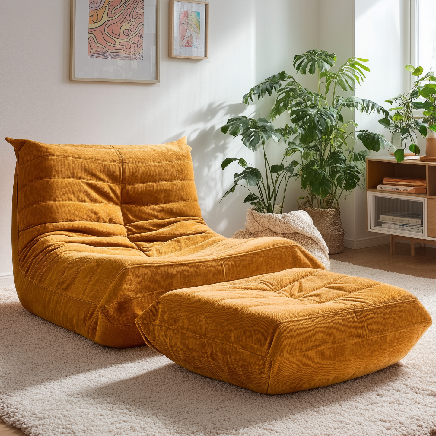 French Set + Pouf |McKenzie Unit