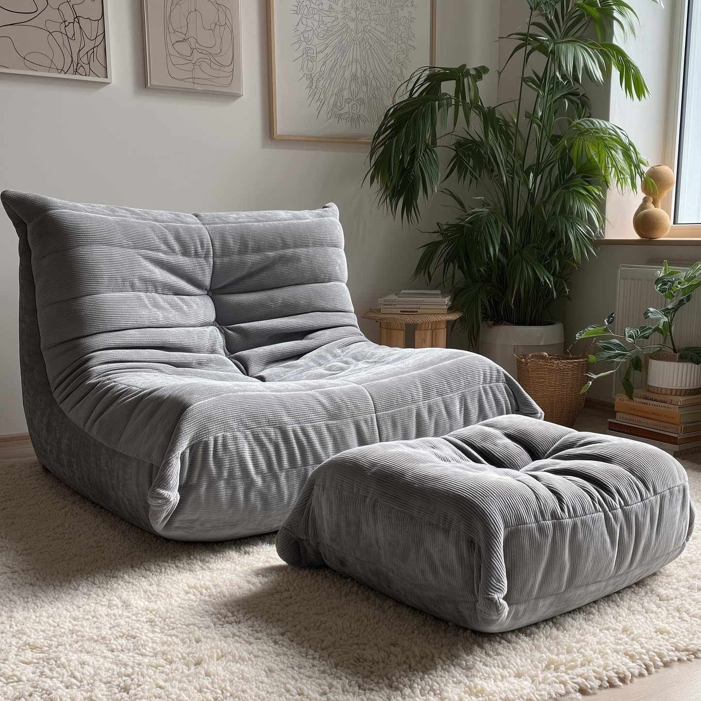 French Set + Pouf |McKenzie Unit